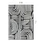 World Rug Gallery Contemporary Lines Area Rug 5 ft x 7 ft Black WR97BLACK5X7 - alternate 3