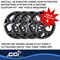 Coast2Coast WHEEL COVER, 4PK IMP509BLK - alternate 4