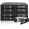 Icy Dock Full Metal 8X2.5 SATA SSD Hard Disk Drive Mobile Rack MB508SP-B - alternate 11