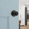 Kwikset Keyed Entry Door Knob, Matte Black, Metal, KW1, SC1 Keyway, Re-Key Technology SmartKey 400P514SMTCPK6 - alternate 3