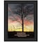 Homeroots Passion 3 Black Framed Print Wall Art 405360 - alternate 1
