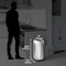 Hls Commercial 13 gal Round Indoor Metal Can, Silver, Open Top, Stainless Steel, 14.1 in HLS13STRM - alternate 7