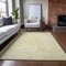 Homeroots 9' X 12' Wheat Gold And Ivory Geometric Washable Indoor Outdoor Area Rug 577611 - alternate 5