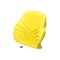 Uni Pro Backrest Cushion Fits 721 or Grammer 7X1 Seat Yellow Vinyl 8655 - alternate 1