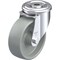 Blickle Kingpin Swivel Cstr, Gry Nylon, 4", 330 lb. LER-POG 100G - alternate 1
