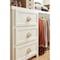 Amerock Ashby 3 inch or 4 inch 76mm or 102mm Center-to-Center Champagne Bronze Cabinet Cup Pull BP36640CZ - alternate 2