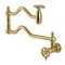 Kingston Brass Wall Mount Pot Filler Faucet, Brushed Brass KS2107CG - alternate 1
