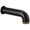 Brizo Litze Litze Diverter Tub Spout Matte Black/Luxe Gold RP81437BLGL - alternate 1
