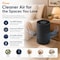 Crane Usa True-HEPA Tower Air Purifier with Air Quality Indicator and Child Lock, Up To 500 Sq Ft EE-5078 - alternate 4