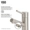 Vigo Noma Single Handle Single-Hole Bathroom Faucet in Brushed Nickel VG01009BN - alternate 5