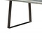 Homeroots 78" Silver And Gray Aluminum And Metal Sled Base Dining Table 318910 - alternate 4