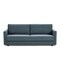 Homeroots 88" Blue Green Sleeper Sofa With Silver Legs 480913 - alternate 1