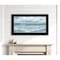 Homeroots Three Sailboats Ocean Scene Black Framed Wall Art 573950 - alternate 3