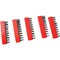 Performance Tool 100 pc. Screwdriver Set, Magnetic Tips, Storage Pouch, Chrome Vanadium W1721 - alternate 4
