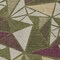 Homeroots 5' X 8' Olive Green Ivory And Burgundy Geometric Washable Indoor Outdoor Area Rug 600385 - alternate 5