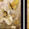 Homeroots Set Of Two Flowers and Butterflies 3 Black Framed Print Wall Art, 2PK 407180 - alternate 2