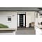 Vdomdoors Front Exterior Prehung FiberGlass Door Frosted Glass / Manux 8088 Matte Black / Sidelight and Trans MANUX8088EXD-BLK-W36+16 x H80+14-LH - alternate 3