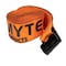 Mytee Products 4 in x 30 ft Winch Strap with Flat Hook - High Abrasion Orange, 4PK WS430Ax4 - alternate 5
