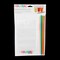 Blueoco Kolorae Clear Plastic Drink Pouch, 6PK KOL-1035 - alternate 3