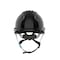 Jsp Vented, Short Brim Safety Helmet w/HDPE Shell, 4-Point Chinstrap, 6-Point Suspension and Wheel Ratchet 280-EV6252SV-CH-11 - alternate 2