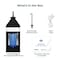 Techko Solar Mosquito Bug Zapper Lantern with 360 degrees Easy-Clean Brush SZL-1101-1 - alternate 3