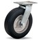 Hamilton Dual Wheel Cush-N-Tuf Swivel Caster, 10" Semi-Pneumatic Tire, 3/4" Straight Roller Bearing S-8410-SU - alternate 1