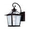 Homeroots Antique Bronze Terrarium Shape Wall Light 398644 - alternate 1