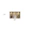 Homeroots Set of Three Dia Faux Niche 3D Peel and Stick Wall Decals, 3PK 565392 - alternate 4