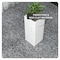 Leisuremod Terra Tall Square Fiberstone & MgO Clay Planter, Weather-Resistant, Indoor/Outdoor, No Assembly TP20DW - alternate 6