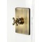 Kingston Brass Single-Handle Pressure Balanced Tub and Shower Faucet, Antique Brass KB6343AX - alternate 2