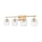 Z-Lite 4 Light Vanity in Modern Gold 7515-4V-MGLD - alternate 1