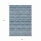 Homeroots 10' X 14' Denim Blue And Teal Blue Geometric Washable Indoor Outdoor Area Rug 610689 - alternate 6