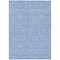 Homeroots 3' X 5' Sky Blue And Ivory Floral Washable Indoor Outdoor Area Rug 582368 - alternate 5