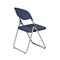 Office Star Products FC Series Folding Chair with Plastic Seat and Back, Sivler / Black FC8000NS-7 - alternate 3