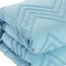 Homeroots Blue Queen Polyester 180 Thread Count Washable Duvet Cover Set 529056 - alternate 6