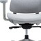Homeroots Set of Two Gray Adjustable Height Swivel Rolling Office Chair 638366 - alternate 5