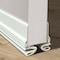 M-D Building Products 32 in. White Vinyl & Rubber CINCH Slide-On Interior Under Door Seal 43398 - alternate 4