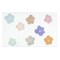 Homeroots 32" Pink And White Cotton Flowers Floral Floral Bath Rug 635399 - alternate 1
