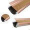 Waterlock Micromesh Flat Copper Frame & Brass Mesh Gutter Guard, 1ft Sample WM-FLT-001-CU - alternate 4