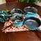 Gibson Home Casselman 7 piece Cookware Set in Turquoise 109464.07 - alternate 4