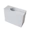 Nahanco Clothing Size Dividers for Clothing Racks, Rectangular - White/Blank Kit of 50, 50PK QSDWBLANK50 - alternate 1