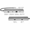 Rocstor PREMIUM USBC 6-IN-1 MULTIPORT Y10A322-S1 - alternate 5