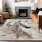 Homeroots 9' X 12' Ivory And Gray Horse Washable Indoor Outdoor Area Rug 618689 - alternate 4