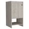 Homeroots 18" Light Gray Wood Freestanding Bathroom Vanity With White Sink 543625 - alternate 2