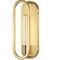 Jonathan Y Emilia 4.75" 1-Light Modern Bohemian Iron LED Sconce, Brass Gold JYL9917A - alternate 4