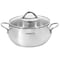Korkmaz Tombik 2.5 Liter Stainless Steel Casserole in Polished Silver A1072 - alternate 1