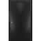 Sartodoors Sliding Closet Bi-fold Doors, Planum 0010 Matte Black, Sturdy Tracks Moldings Trims Hardware Set, W PLANUM0010BF-BLK-84 x 84 (2* 42x84) - alternate 1