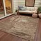 Homeroots 9' X 12' Brown And Beige Abstract Washable Indoor Outdoor Area Rug 609212 - alternate 6