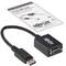 Tripp Lite DISPLAYPORT TO VGA ADAPTER CON P134-06N-VGA-BP - alternate 4