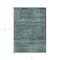 Homeroots 3' X 5' Teal Blue Aqua And Gray Striped Washable Indoor Outdoor Area Rug 588124 - alternate 4
